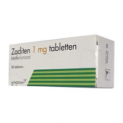 Задитен (Кетотифен) таблетки 1мг №30 в Нижнем Тагиле и области фото