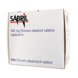 Сабрил (Вигабатрин) таблетки 500мг №100 (100 таблеток) в Нижнем Тагиле и области фото