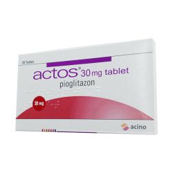 Актос (Пиоглитазон, аналог Амальвия) таблетки 30мг №28 в Нижнем Тагиле и области фото