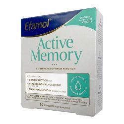 Эфамол Брейн Мемори Актив / Efamol Brain Active Memory капсулы №30 в Нижнем Тагиле и области фото