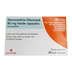 Атомоксетин 80 мг Европа :: Аналог Когниттера :: Glenmark капс. №30 в Нижнем Тагиле и области фото